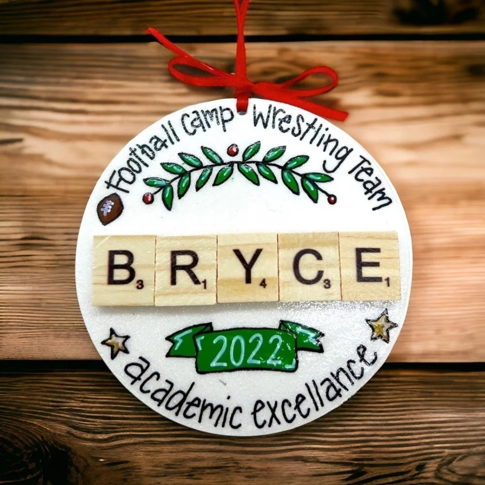 Custom Handmade Christmas Ornament: Yearly Highlights & Personalization Your Way